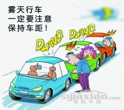 雾天安全驾驶注意事项