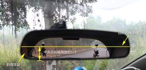 科目二后视镜这样调节，准确找点不出错！