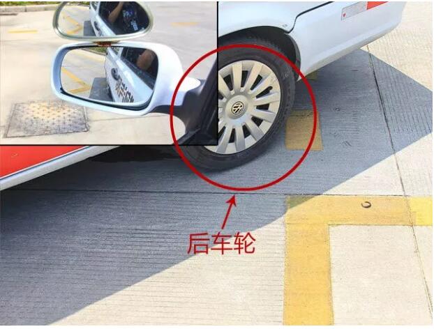科目二考场实景拍摄，教练示范满分操作！认准这些点位就能过！