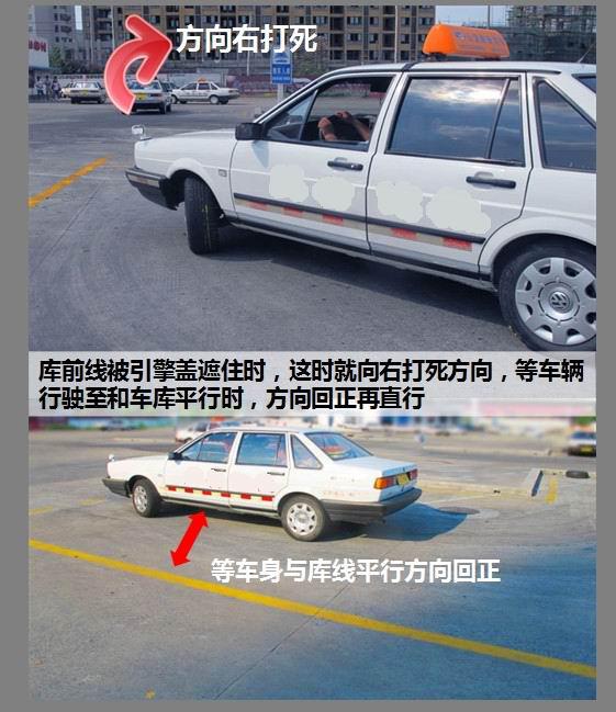 14图文解说科二倒车入库，考试难点轻松攻克！