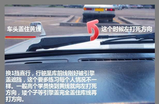 14图文解说科二倒车入库，考试难点轻松攻克！