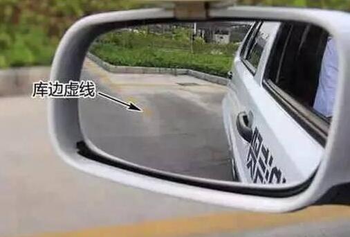 科目二侧方位停车技巧：三把方向就入库！