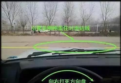 图解倒车入库后视镜正确看法，学车的人一定要看