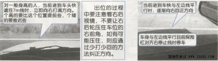 科目二倒车入库考试图文攻略,一次入库