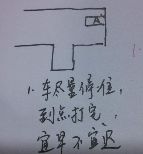 倒车入库左后视镜倒库法,原来这么简单！