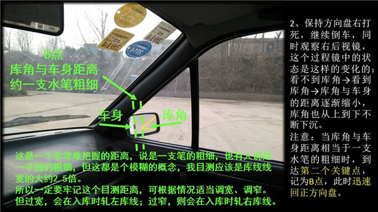 图文并茂解析,让你分分钟学会倒车入库