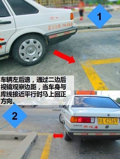 倒车入库这么做！绝对不扣分