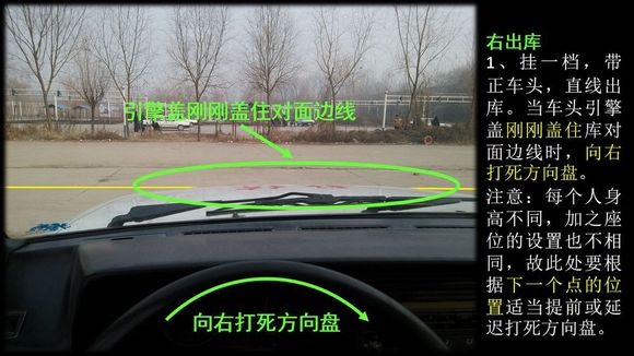 个人心得丨科目二倒车入库图文笔记,超详细