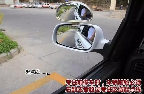 图解科目二倒车入库技巧,,图文结合更容易 第1张-库车驾校排名-报名电话-价格表-考驾照流程-科目考试技巧