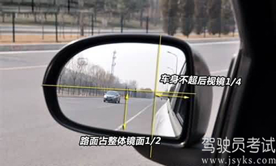 倒库不入？快来看你的后视镜调的是否正确