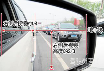 倒库不入？快来看你的后视镜调的是否正确