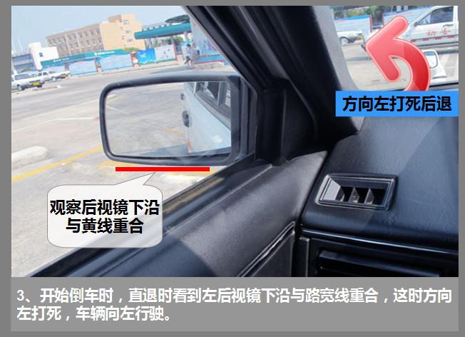 科目二倒车入库技巧详细图解 第17张-库车驾校排名-报名电话-价格表-考驾照流程-科目考试技巧