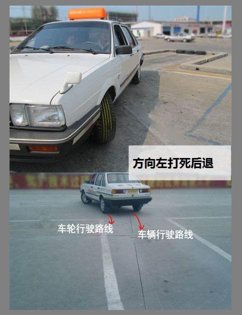 科目二倒车入库技巧详细图解 第18张-库车驾校排名-报名电话-价格表-考驾照流程-科目考试技巧