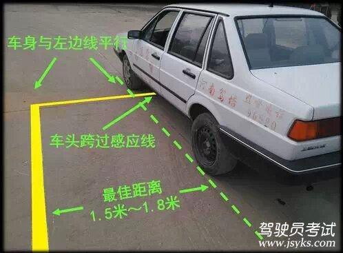 驾照考试：科目二倒车入库详细图解，不过都难