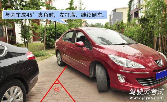 倒车入库的技巧详细图解