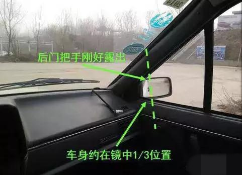 超详细倒车技巧 第2张-库车驾校排名-报名电话-价格表-考驾照流程-科目考试技巧
