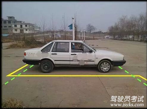 科目二倒车入库详解，不过都难！