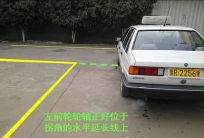 科目二直角转弯考试技巧
