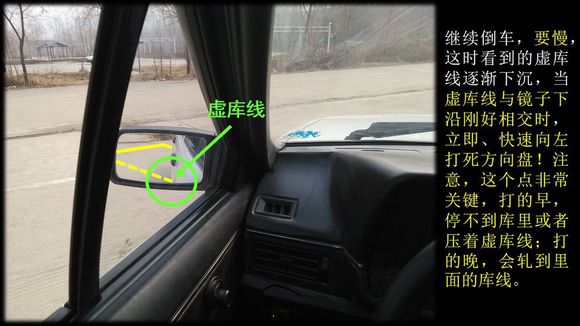 科目二侧方位停车图文笔记