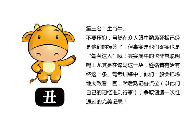 十二生肖考驾照。你是属什么的