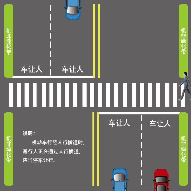 科目三之礼让行人