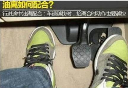 方向盘、离合器、刹车、档位和油门