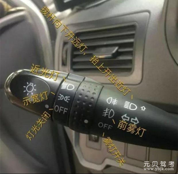 科目三灯光实用记忆口诀