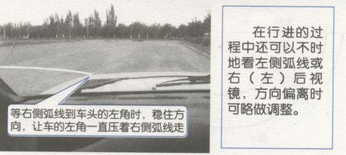 曲线行驶的考试攻略详细图解