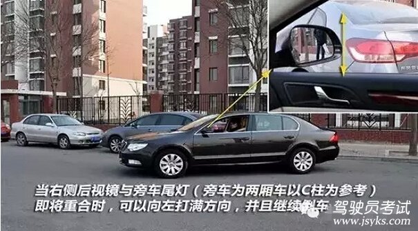 驾驶员考试侧方位停车技巧专题讲解