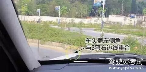 2019年最正规的科目二考试曲线行驶考试技巧图解