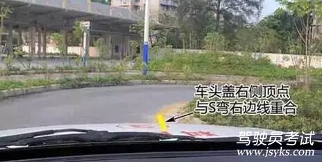 2019年最正规的科目二考试曲线行驶考试技巧图解