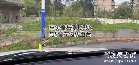 2019年最正规的科目二考试曲线行驶考试技巧图解