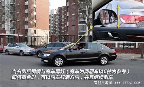 2019年科目二侧方位停车超详细图解