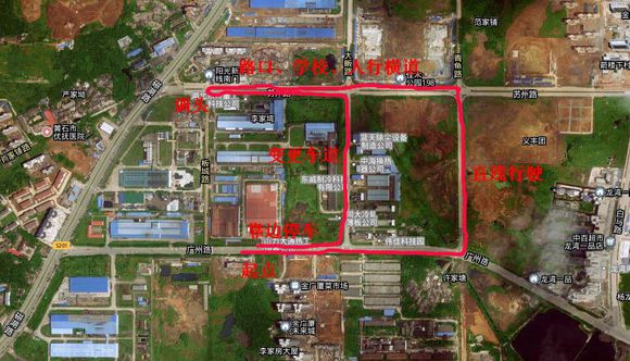 科目三考试线路图及实景攻略