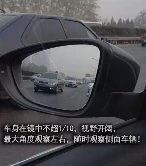 必备大师级别的后视镜调法