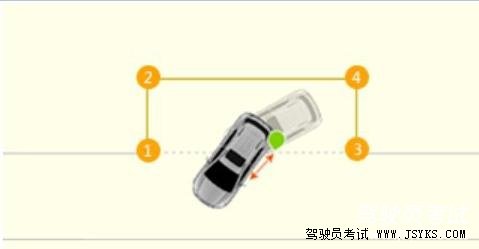 驾考侧方停车的技巧以及操作步骤
