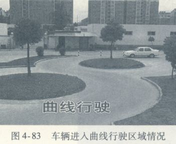 曲线行驶