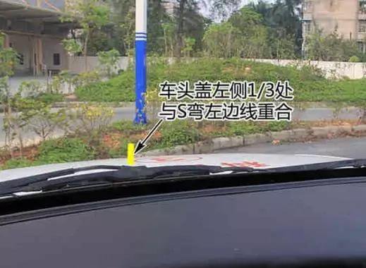 曲线行驶只要掌握好这个点位
