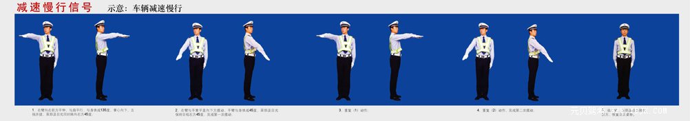 科目四交警手势这么学