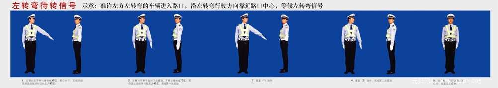 科目四交警手势这么学