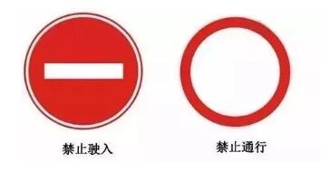 科目一这七组最易混淆的交通标志