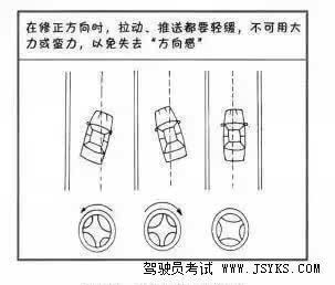 直线行驶的技巧