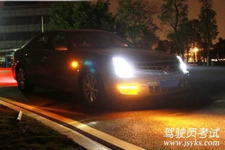 2019驾考模拟夜间灯光考试必看技巧