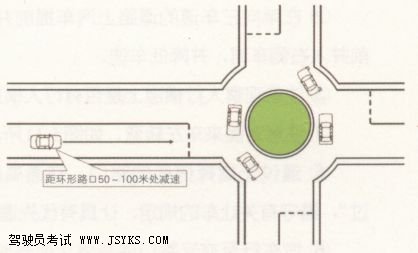 科目三路考中通过路口的操作要领