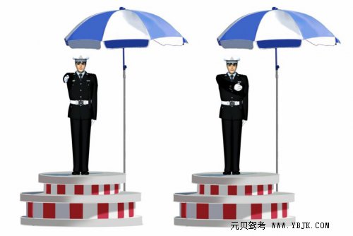 科目一丨3道易混淆交警手势题解析