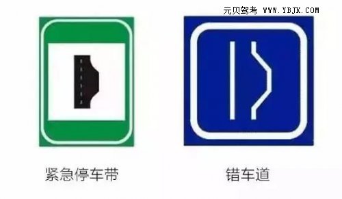 教你快速认清这些双胞胎交通标志 第1张-库车驾校排名-报名电话-价格表-考驾照流程-科目考试技巧
