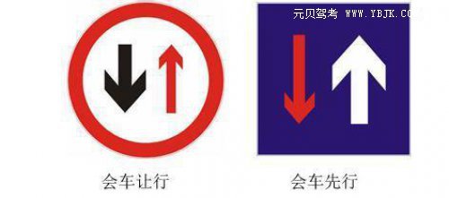 教你快速认清这些双胞胎交通标志 第6张-库车驾校排名-报名电话-价格表-考驾照流程-科目考试技巧