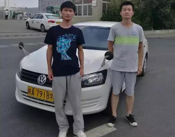 我竟在学车时