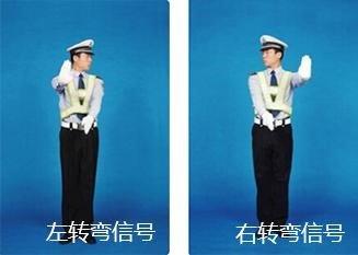 这里有一本交通手势图解