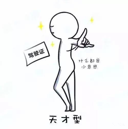 考驾照练车有五类人